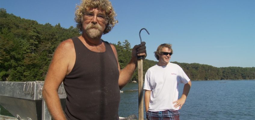 Fisherman Holding Spear